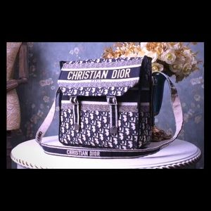 Authentic Unisex Christian Dior messenger bag